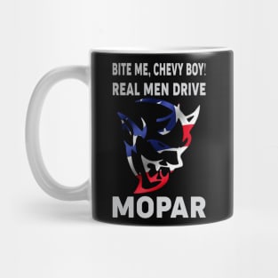 Bite me, Chevy boy Mug